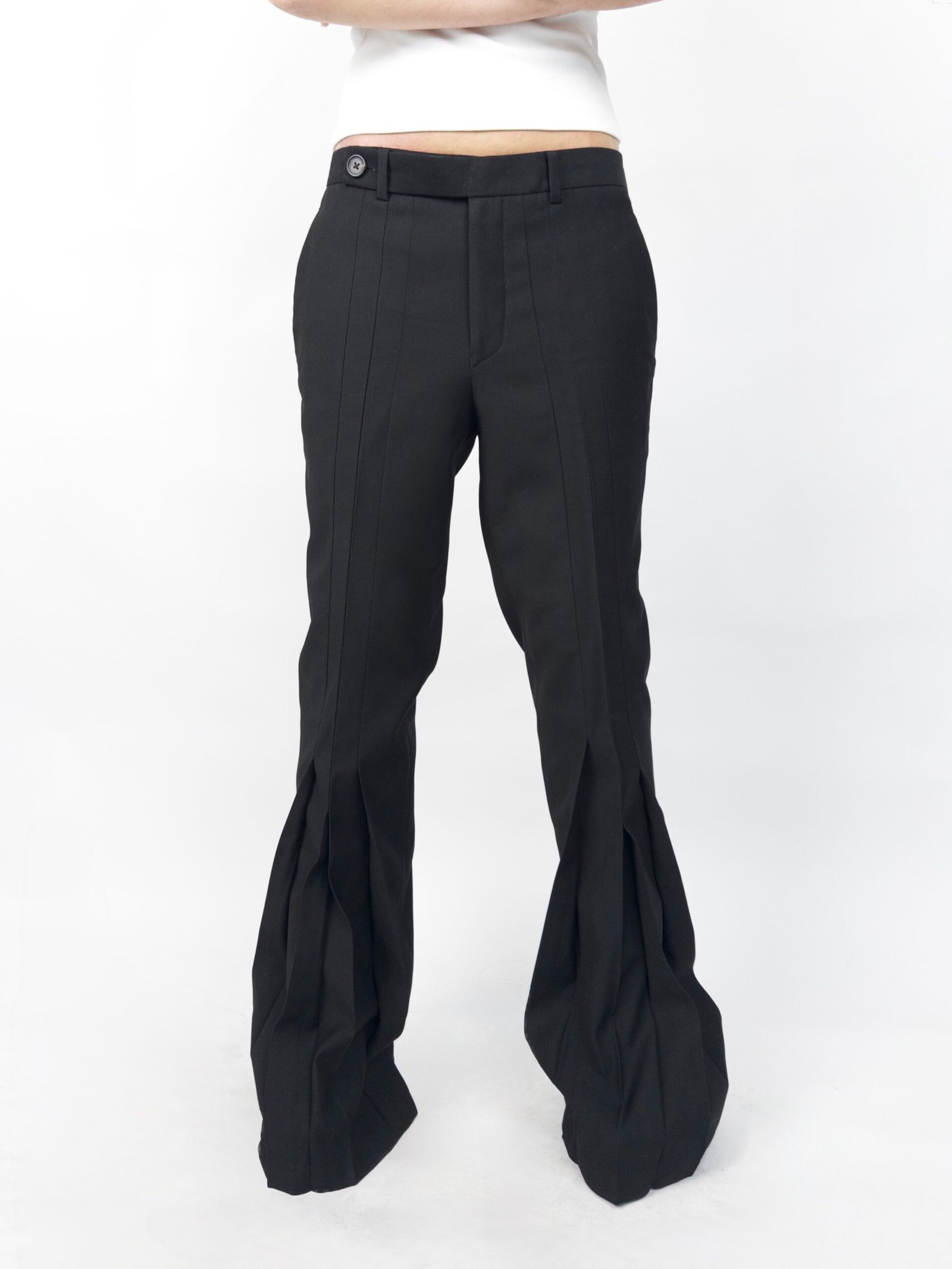 THE BLAZED TROUSERS (Low-rise Waist)